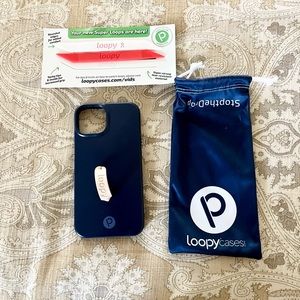 Loopy iPhone 13/14 case navy
